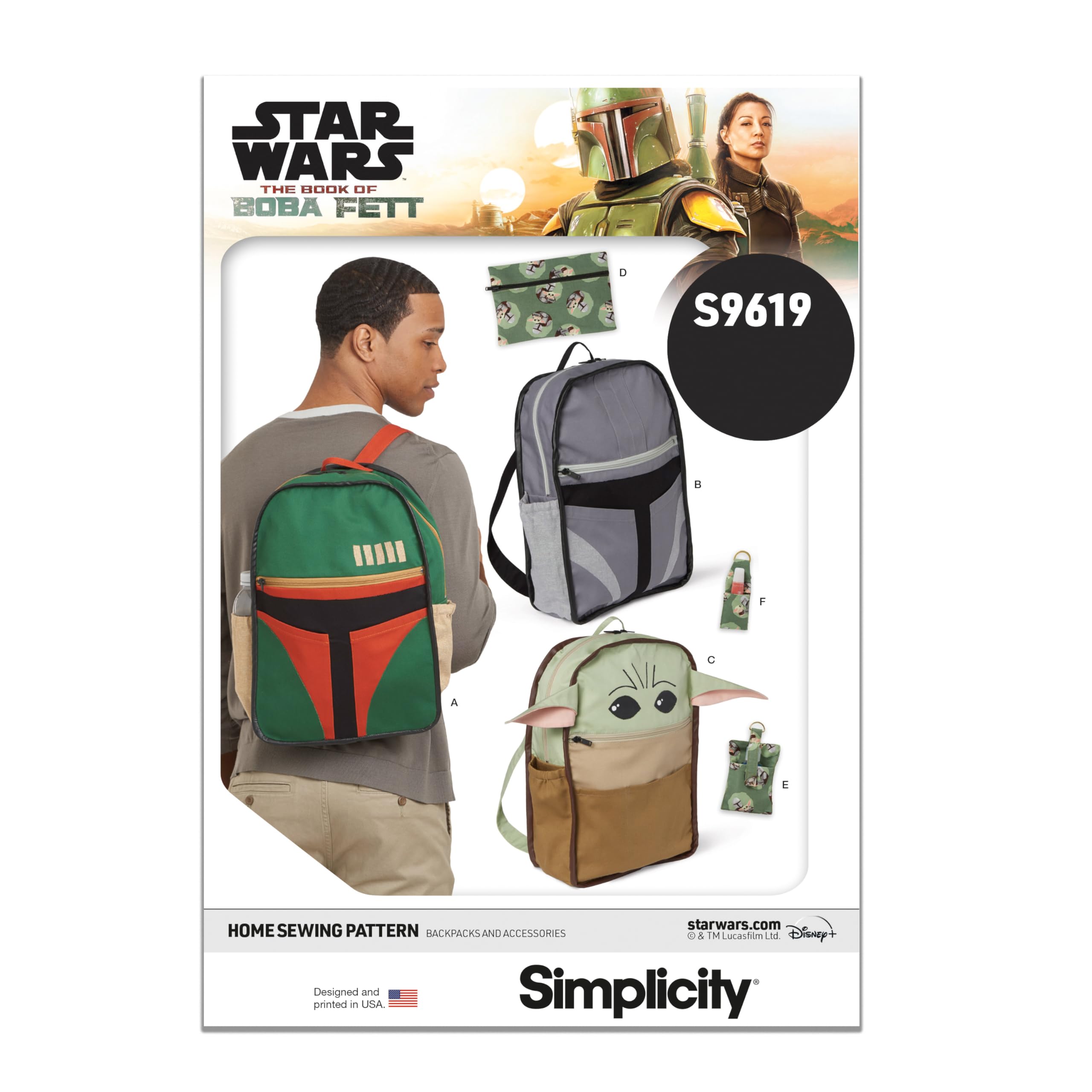 Simplicity SS9619OS Craft Backpack and Accessories OS (One Size Only)