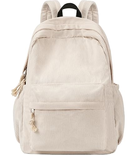 Amazon.com: mygreen Corduroy School Backpack for Teens Girls  display picture 2