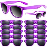 ASTARON Black Sunglasses Bulk, 6/12/24/48 Pack Sunglasses Party Favors for Summer Beach Pool Birthday Wedding Party Supplies