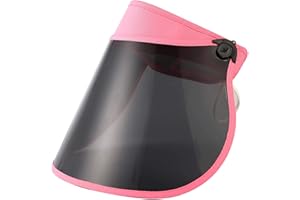 BEEVARN Sun Visors Hats Women Roll up Adjustable Outdoors Wide Brim Clear Visor Cap