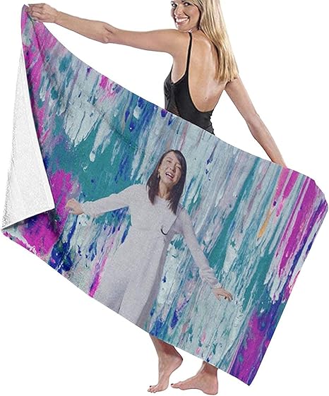 Amazon Liewus 上白石萌音 バスタオル 薄い通気 大判 ふわふわプール 海水浴 旅行用タオル ソフト おしゃれ バスタオル ホーム キッチン オンライン通販