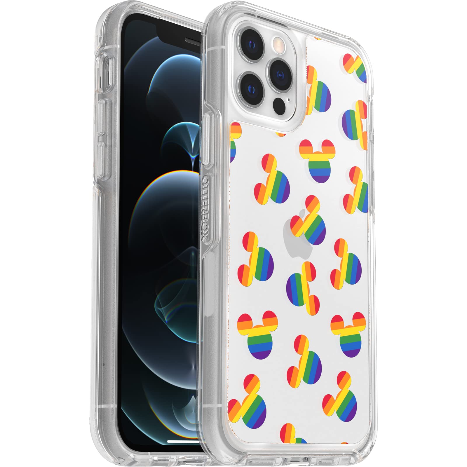 OtterBox SYMMETRY SERIES CLEAR Case for iPhone 12 & iPhone 12 Pro - MICKEY PRIDE