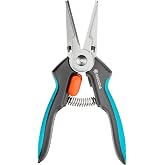 GARDENA GripCut Herb Scissors, German Steel, 25 Year Warranty - 12213 | Grips &amp; Trims Fresh Herbs Precisely at the Exact Location