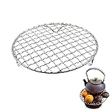 6-Inch Round Cooling Rack, 201 Stainless Steel Wire