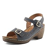 PATRIZIA Spring Step Shantay Wedge Sandals for