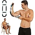 HOTSWEAT Twister Arm Exerciser Chest Workout,Portable Power Twister Bar,Muscular Strength Enhancer,Thigh Master Trainer Men,at Home Fitness Equipment