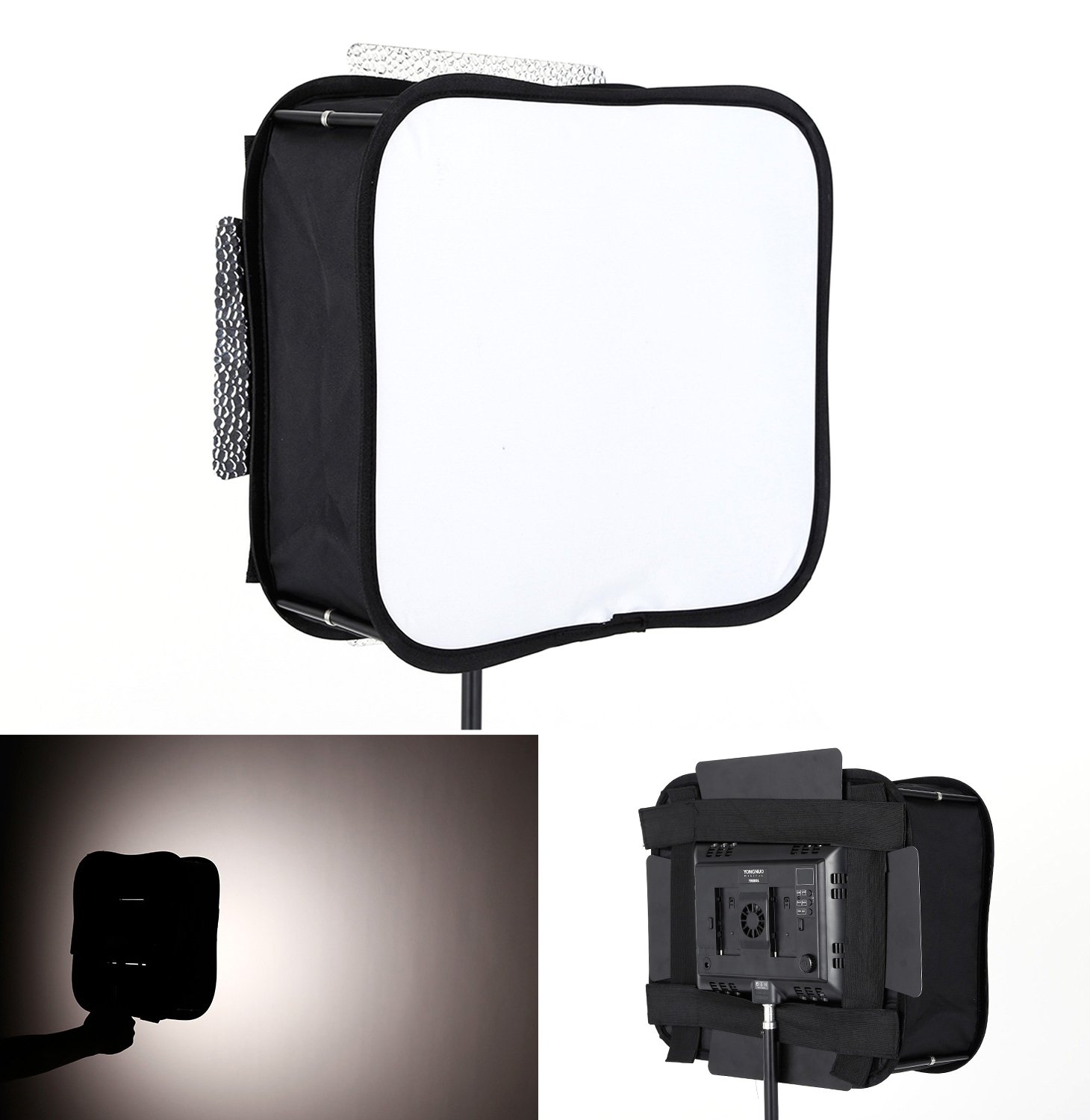 SB600 Softbox Diffuser for YONGNUO YN600L II YN900 Led Video Light Panel Foldable Portable Soft Filter
