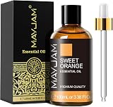 MAYJAM Sweet Orange Essential Oils 100ML for Diffuser Humidifier DIY