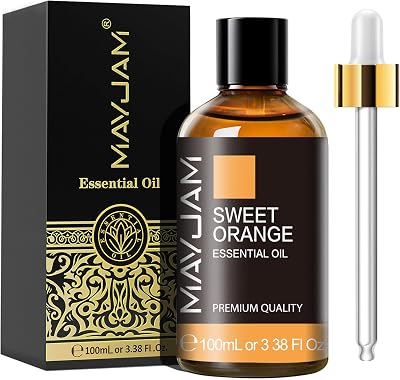 MAYJAM Sweet Orange Essential Oils 100ML for Diffuser Humidifier DIY