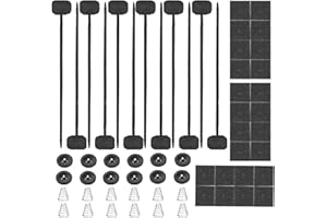 3 Set Electric Radiator Fan Mounting Kit,Fan Mounting for Electric Cooling Fan and Transmission Cooler 7" 9" 10" 12" 14" 16"