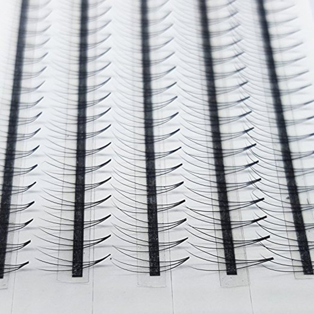 EMEDA 3D Volume Eyelashes Extensions Russian Cluster Individual Eyelashes Volume C Curl Lash Extensions for Beauty (VLash-0003)