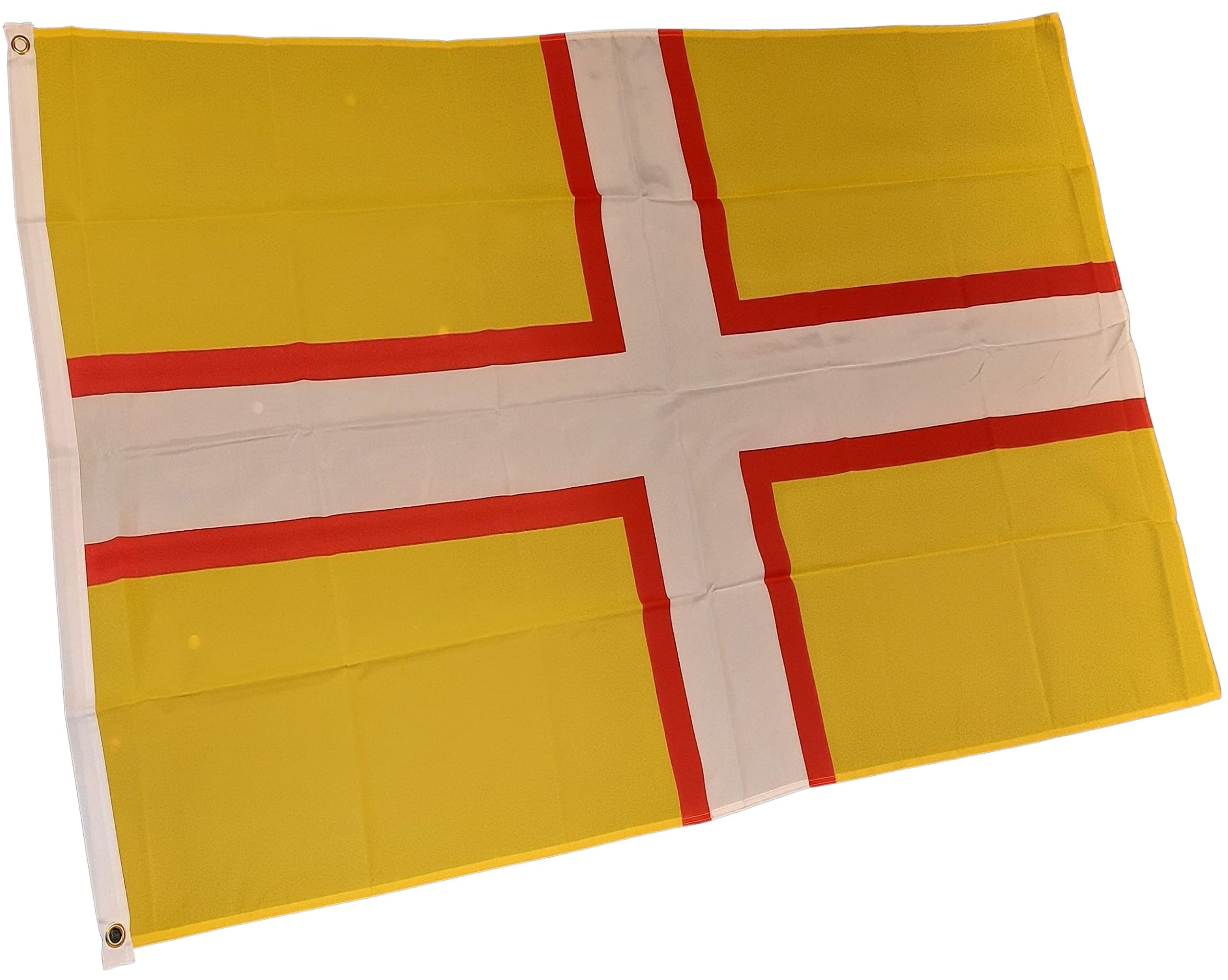 NWFlags Dorset Flag 3ft x 2ft 75d Premium Polyester Suitable For Flagpoles