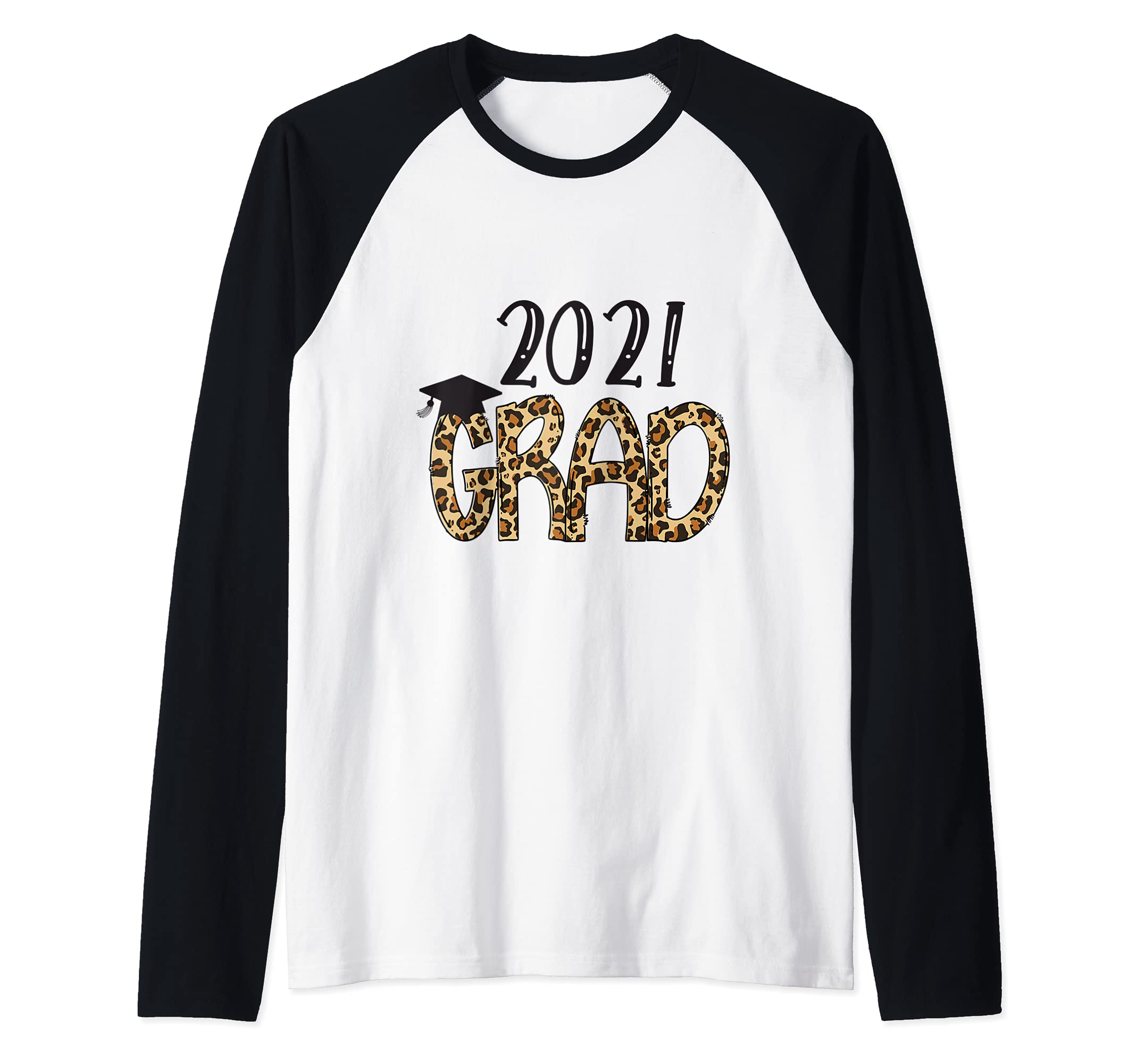 2021 Grad Senior Class Raglan Baseball Tee