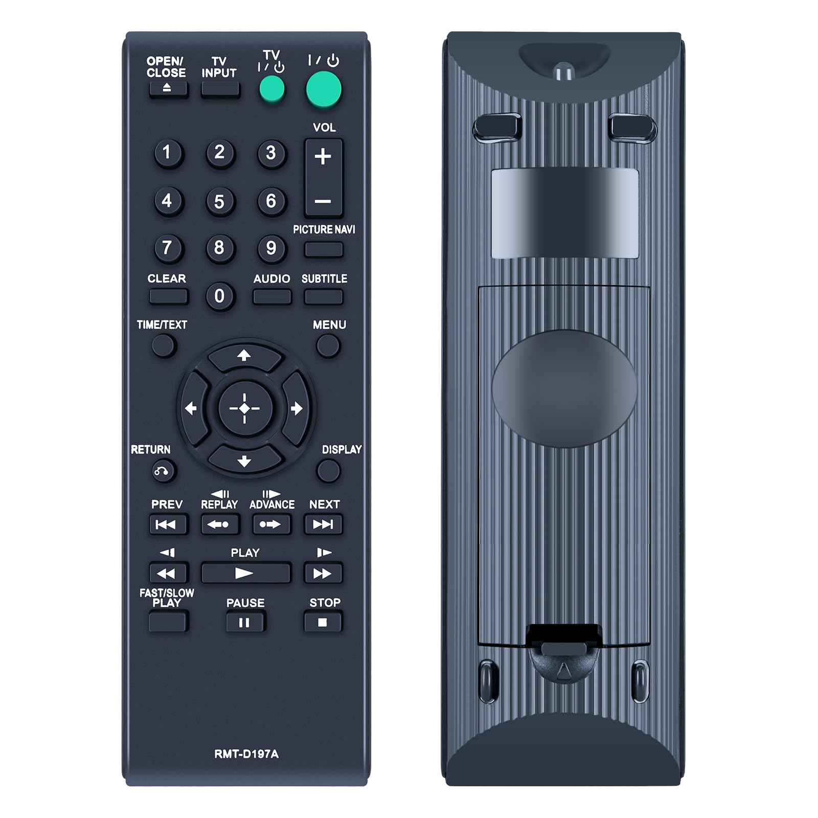 TCNOUMT Replacement RMT-D197A Remote Control Compatible for Sony CD DVD Player DVP-SR120 DVP-SR150 DVP-SR170 DVP-SR320 DVP-SR360 DVPSR210P DVP-SR550K DVP-SR760H DVP-SR500WM