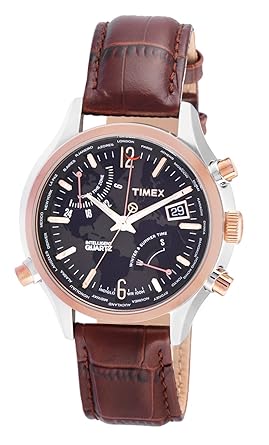 Intelligent Quartz Chronograph Black Dial Mens Watch - T2N942