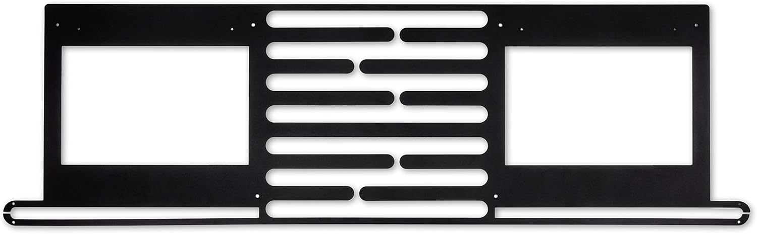 Deluxe BibFOLIO+ Race Bib & Medal Display | Wall Mounted Medal Hanger | Display Over 100 Medals & 200 Race Bibs: Office Products