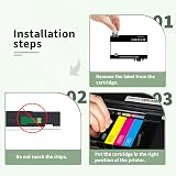 Greenjob 604XL Ink Cartridge 5-Pack Compatible with Epson XP WF Series view 7