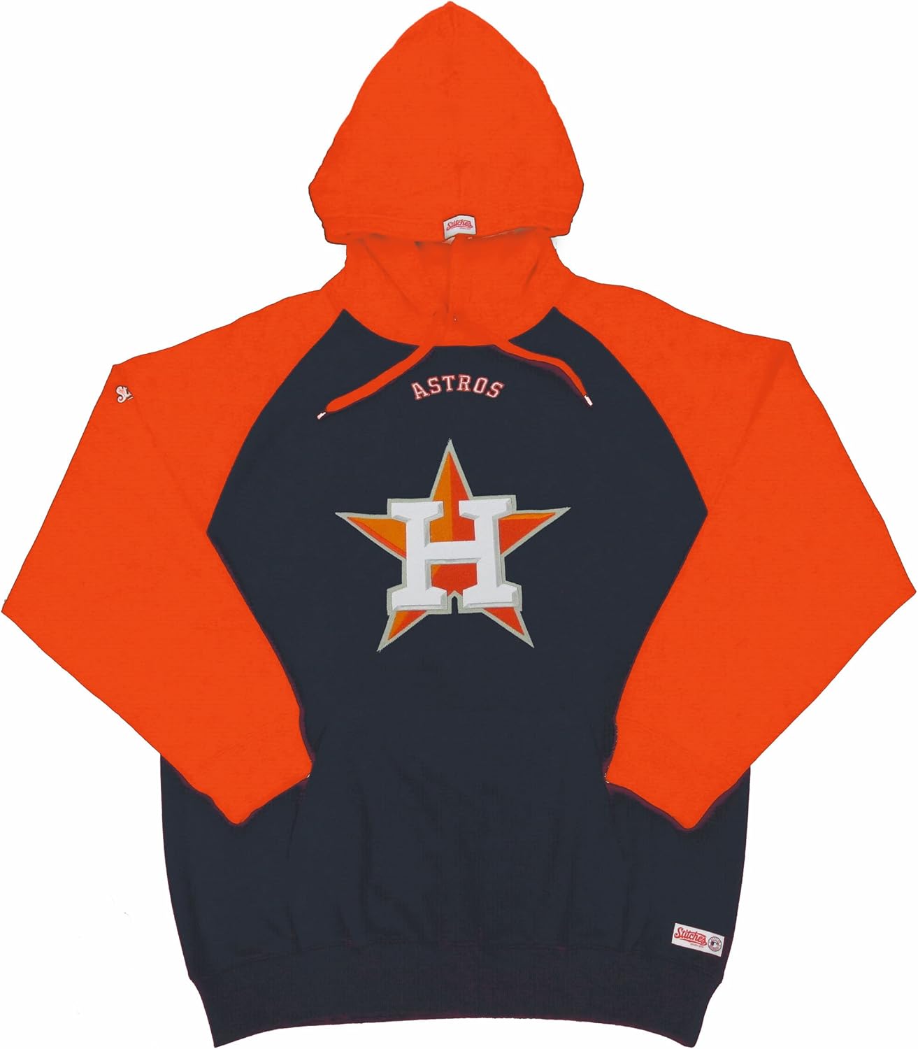 MLB Houston Astros Youth Big Logo Pullover Hood, Black, Medium, Jerseys