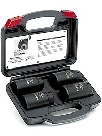 Alltrade 648635 Kit 10 Axle Nut Socket Tool Set