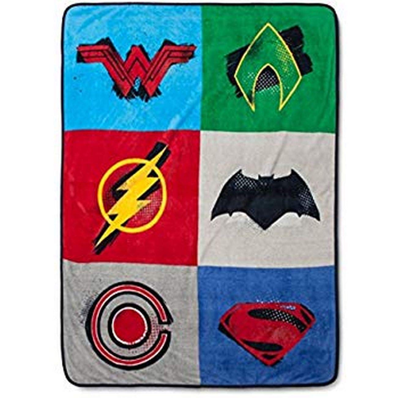 DC Comics Justice League Batman Superman Throw