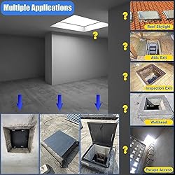 Roof Hatch Steel Anti-Theft Door, Ventilation
