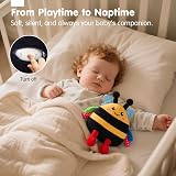 hahaland 4-in-1 Dancing Bee Baby Toy 6-12 Months Montessori Sensory view 7
