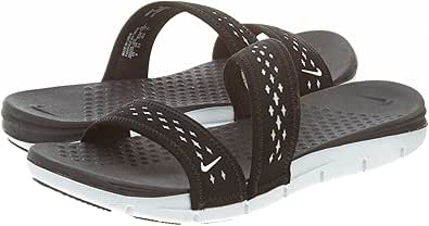 Amazon.com | Nike Women's Celso Freemotion Thong Sandal, Black/Cool Grey/White, 8 B US | Sport 