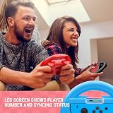 Orzly Steering Wheels for Nintendo Switch & OLED Party Pack (4) view 4