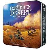 Gamewright - Forbidden Desert Cooperative Survival Adventure Board Game for 2-5 Players – Family Strategy for Ages 10+