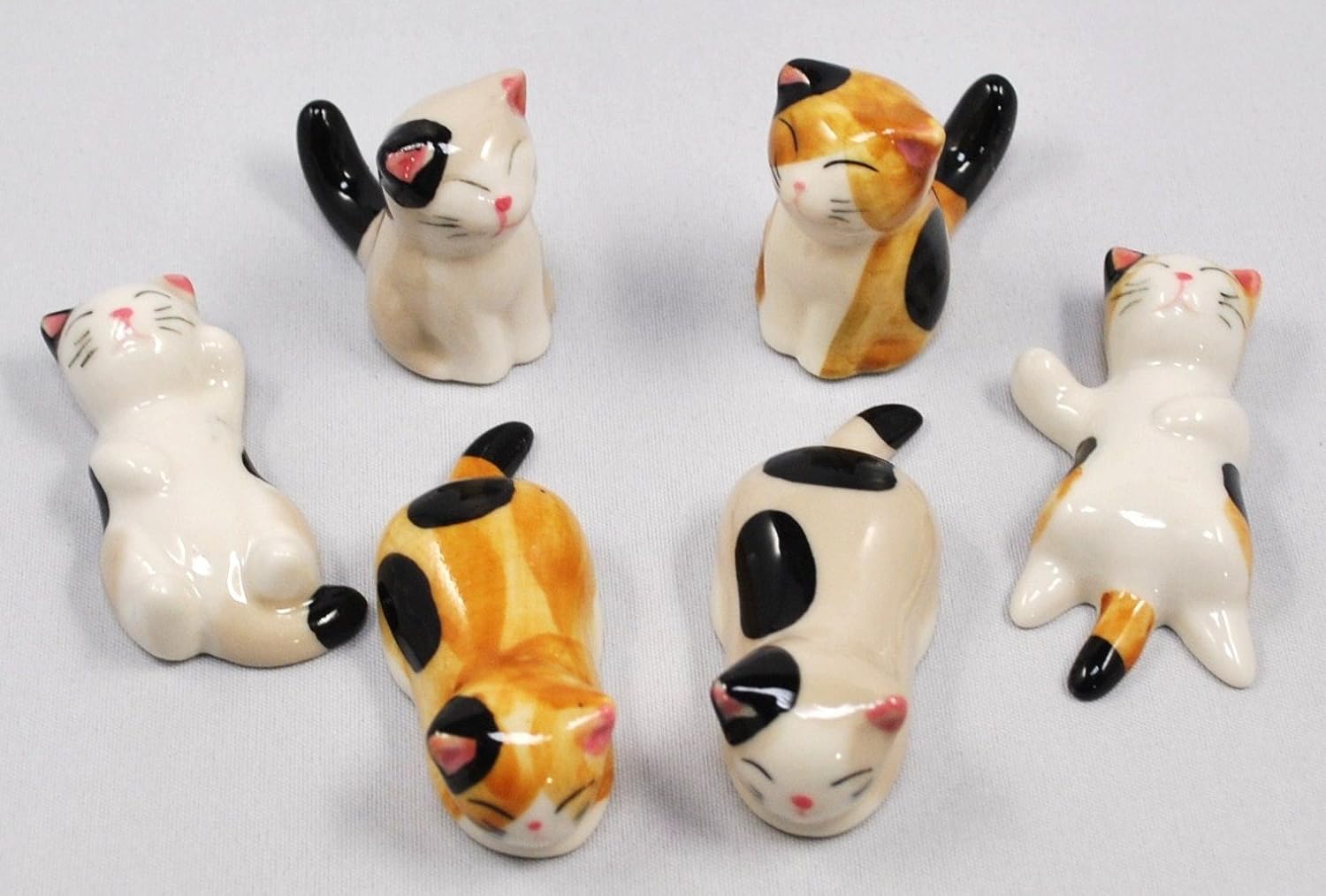 Amazon 可愛い 猫 の 箸置き 白箱入り 6個セット 箸置き オンライン通販