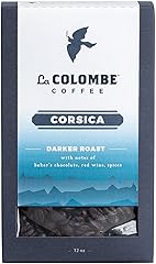 La Colombe Corsica Dark Roast Whole Bean Coffee - 12 Ounce, 1 Pack - Notes of Baker's Chocolate, Red Wine & Spices - Full-Bod