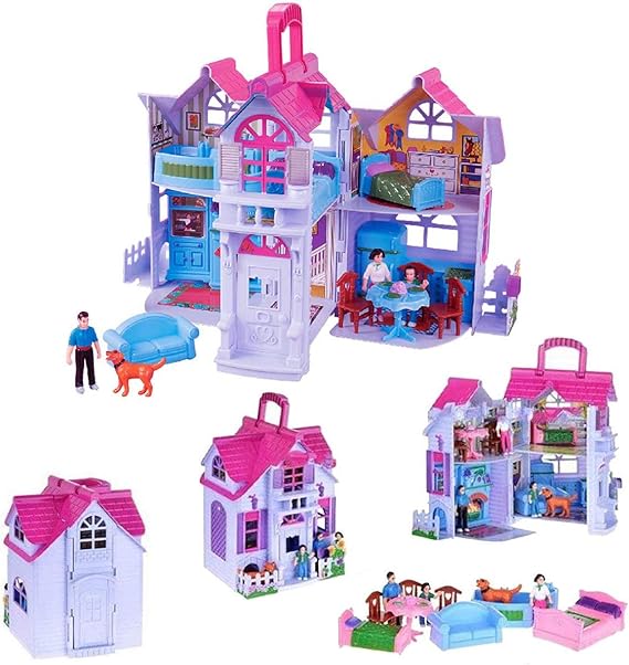 juegos de casas de muñecas de 5 pisos