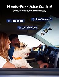 Pelsee P12 Plus 4K Rear View Mirror Camera with