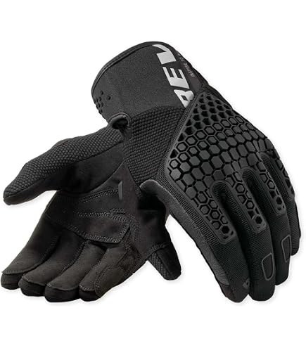 Amazon.com: REV'IT! Cayenne 2 Adventure Motorcycle Gloves (Black