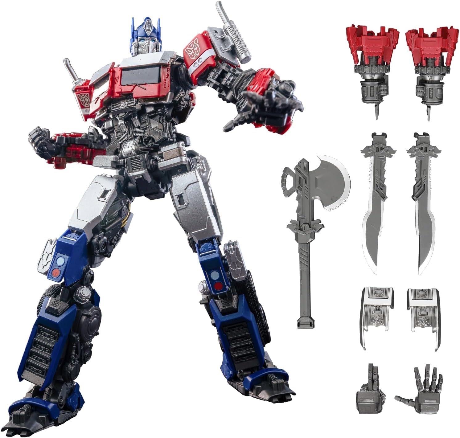 YOLOPARK Optimus Prime Transformers Toy, Rise of The Beasts Action Figure, 7.87 Inch Bumblebee Model Kit