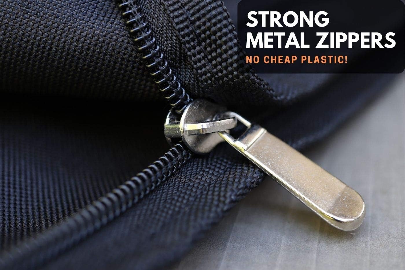 Chef’s Knife Roll Bag (14 slots) Holds 10 Knives PLUS Meat Cleaver, Utility Pocket, AND 4 Tasting Spoons! Our Durable Knife Carrier Includes Shoulder Strap and Name Card Holder. (Knives Not Included): Kitchen & Dining