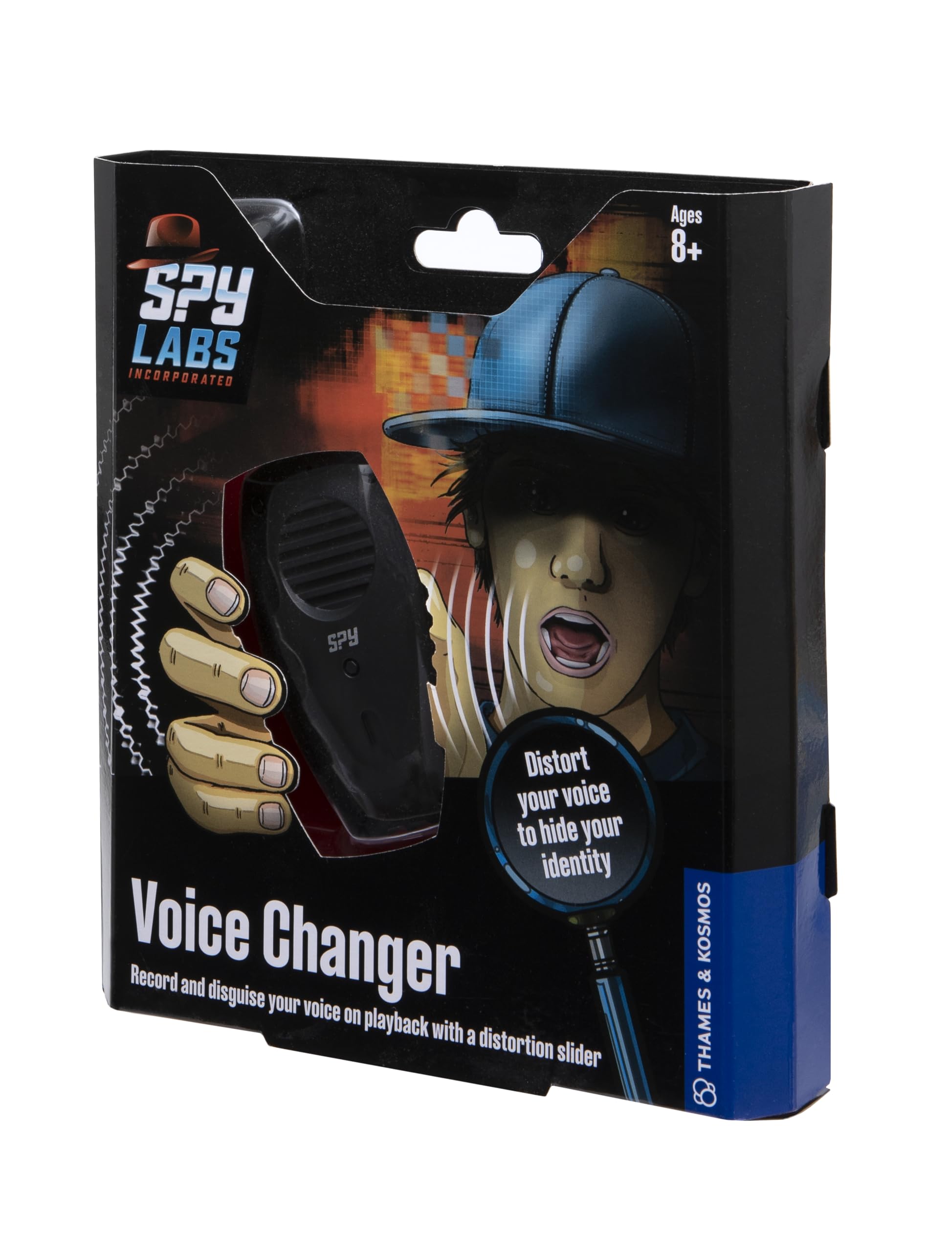 Thames & Kosmos Spy Labs Inc: Voice Changer Voice-Distorting Device for Young Investigators | Distortion Slider Offers Numerous Different Ranges | Essential Tool from The Detective Gear Experts