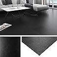 Livelynine Solid Black Vinyl Flooring 16-Pack 12x12 Inch Bathroom Peel and Stick Floor Tile Waterproof Kitchen Floor Tiles Rubber Sticky Tiles for Floor Garage Rv Flooring Linoleum Sheet Groutable