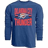 Blue 84 NBA Unisex-Adult NBA Officially Licensed Long Sleeve T-Shirt Ringspun Bold Team Color