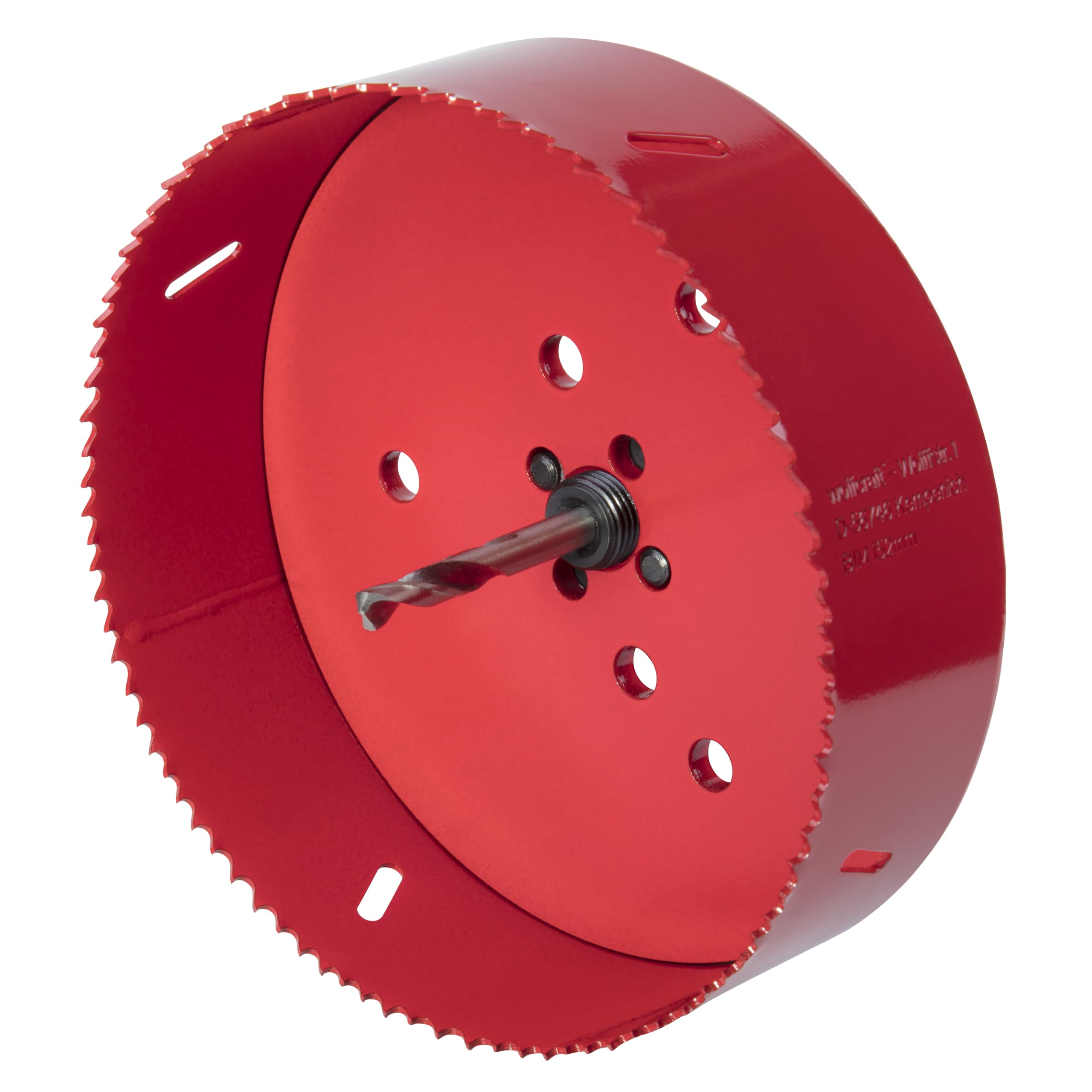 wolfcraft Bi-Metal Hole Saw, Ø 152 mm I 5498000 I For drywall materials, wood, plastics and metals, cutting depth 40 mm