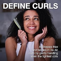 Janeke Curvy Hair Brush with Ergonomic Handle