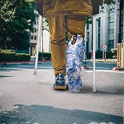 LedBack Blue Marble Print Cast Cover for Foot and