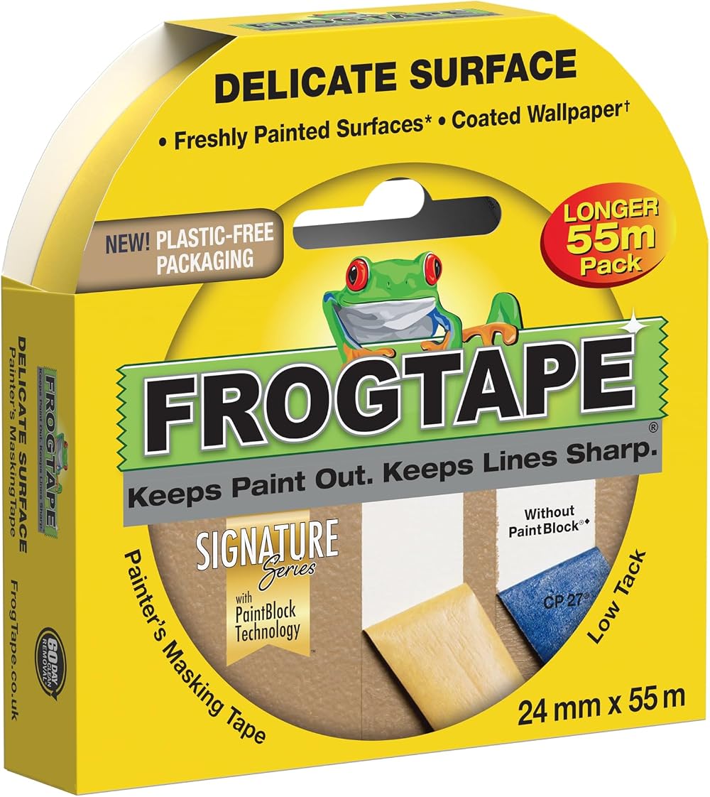 Frog Tape Yellow Delicate Surface Masking Tape 24mm x 55m