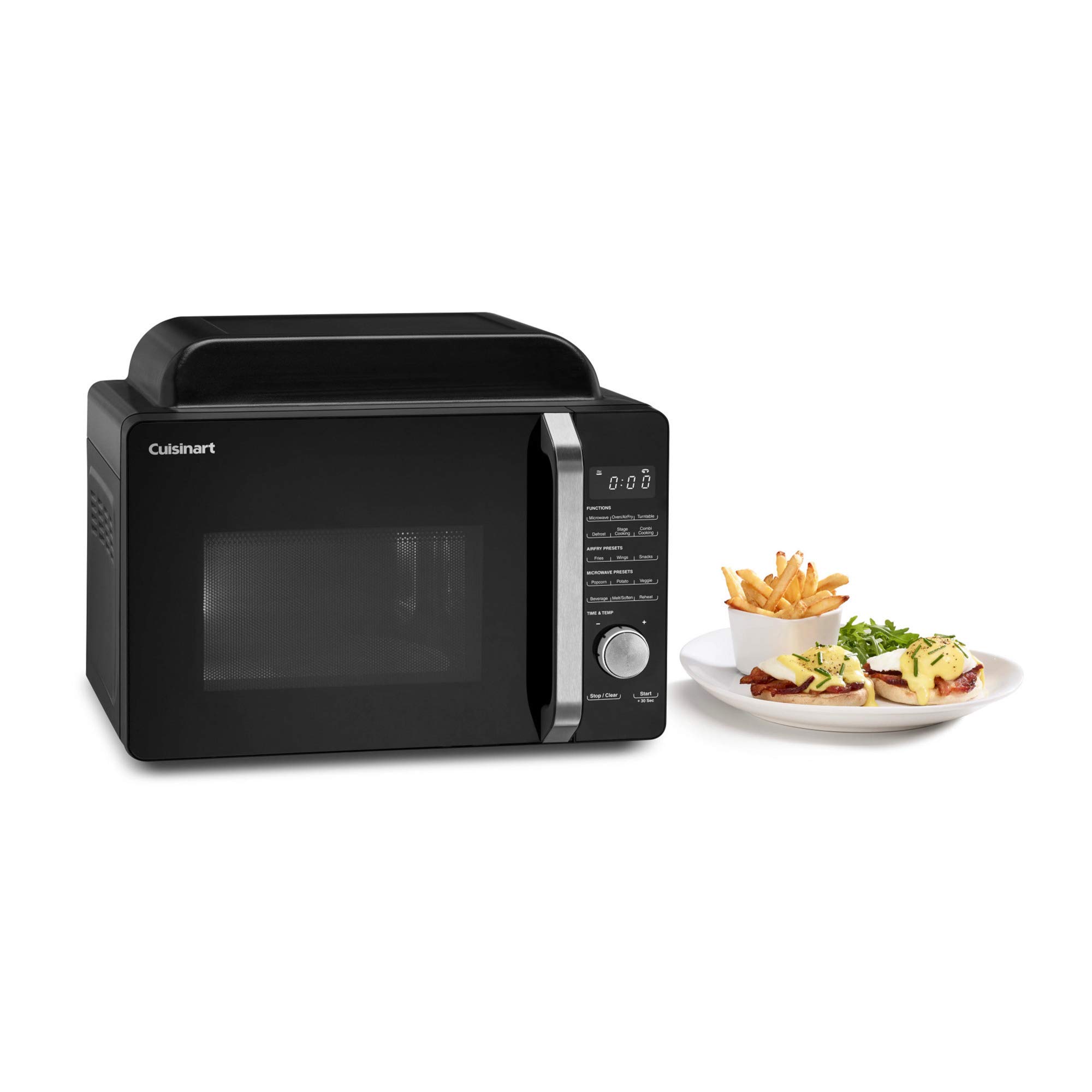 Cuisinart, Black AMW-60 3-in-1 Microwave AirFryer Oven