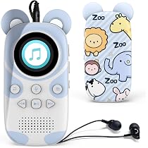 Lecteur MP3 Enfant 64Go Bluetooth 5.3 - Panda Mignon Avec 18 Musiques De Sommeil, Radio FM Et Enregistrement Vocal
