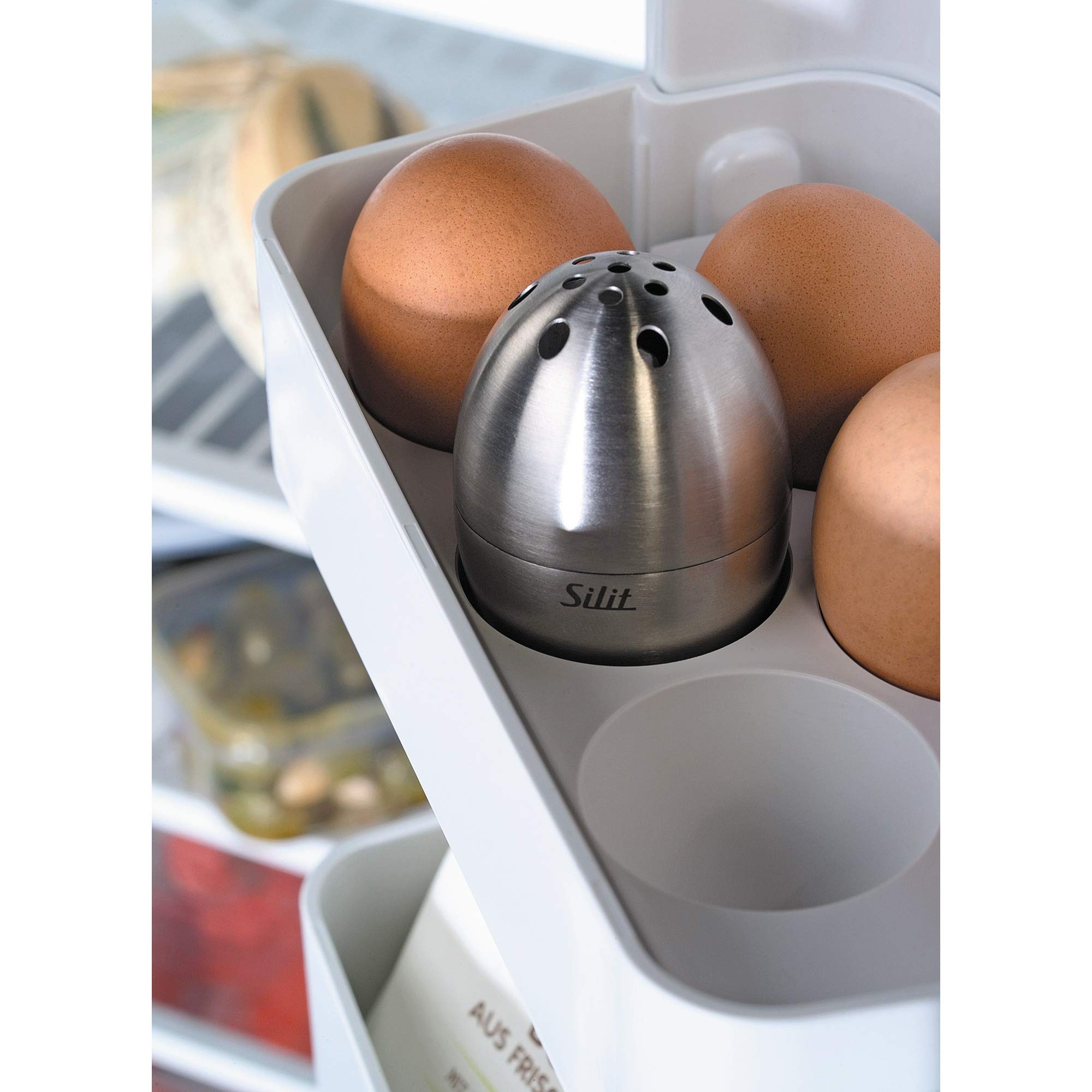 Silit Deodorising Egg Anti-Smell Stainless Steel