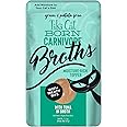 Tiki Cat Born Carnivore Broths, Tuna Recipe, Hydration and Flavor Supplement Cat Food Topper, 1.3 oz. Pouch (Pack of 12)