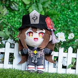 Genshin Impact Plush Toys, 9" Anime Hutao Stuffed