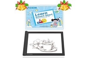 POXIN Light Box for Tracing A4,Drawing Pad Dimmable Brightness Indoor or Outdoor for Artists,Drawing,Sketching,Animation and X-ray Viewing (Black)