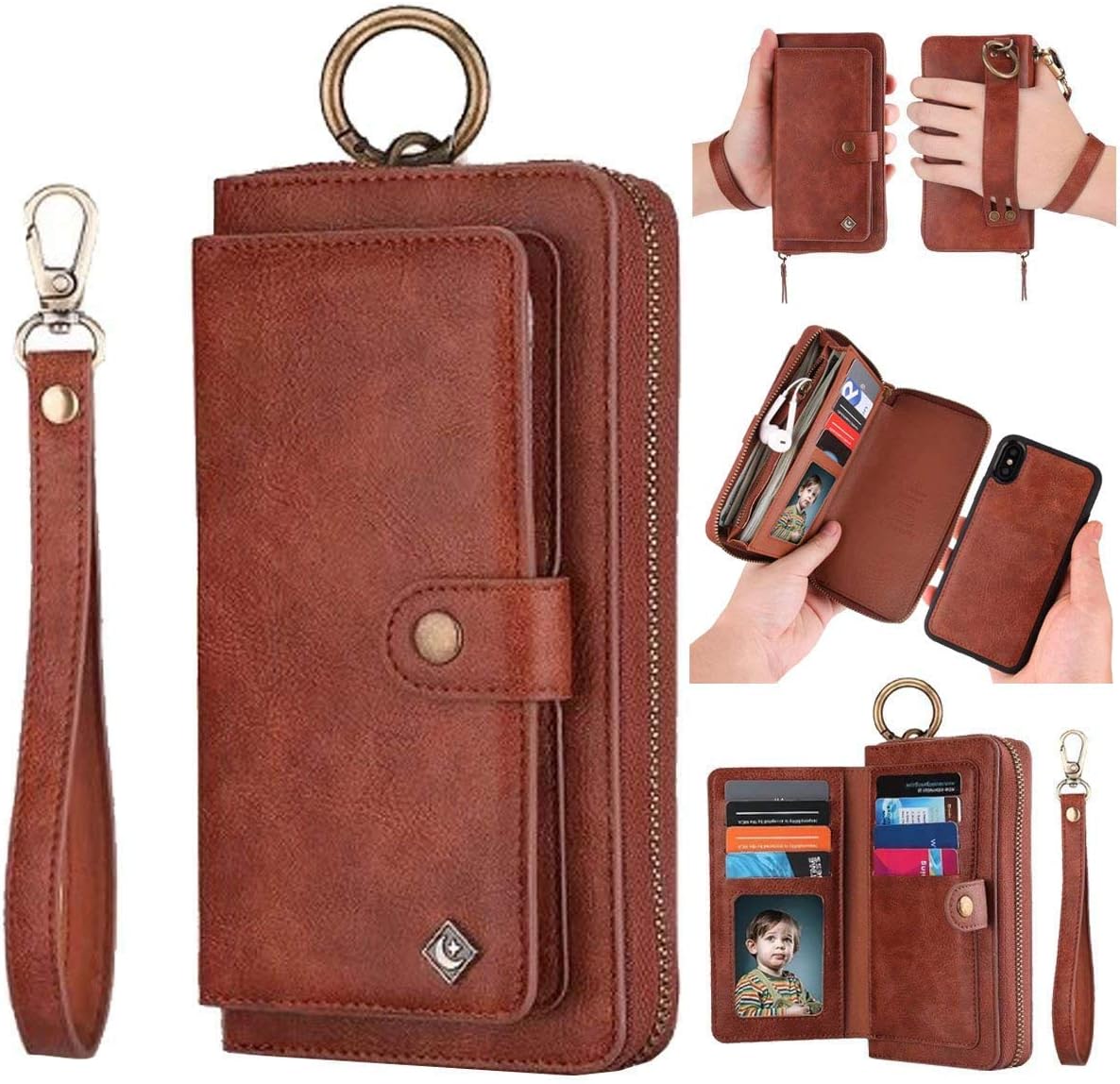 iPhone XS Max Leather Flip Case Cover,iPhone XS Max Wallet